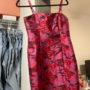 H:ours zeze mini dress pink camo